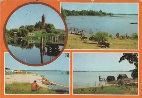 Lübz - u.a. Campingplatz in Karow-Leisten - 1985