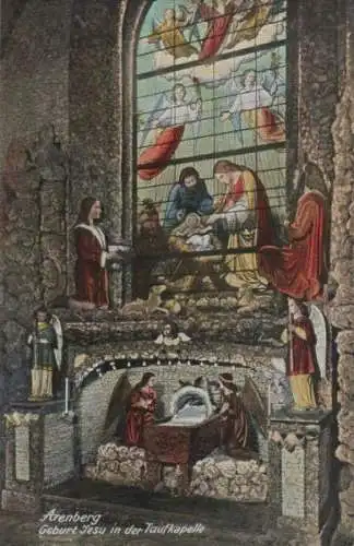 Koblenz-Arenberg - Geburt Jesu in der Taufkapelle - ca. 1950