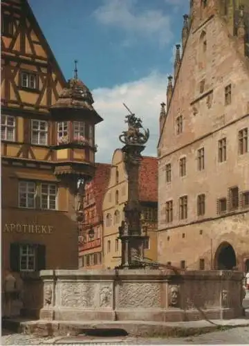 Rothenburg - St. Georgsbrunnen