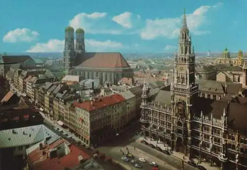 München - Blick von St. Peter - ca. 1975