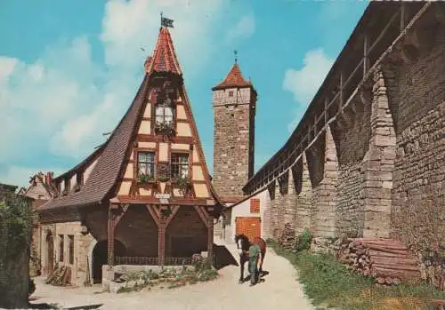 Rothenburg ob der Tauber - Schmiede - ca. 1980