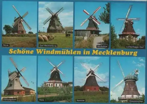 Mecklenburg - Schöne Windmühlen - 1992