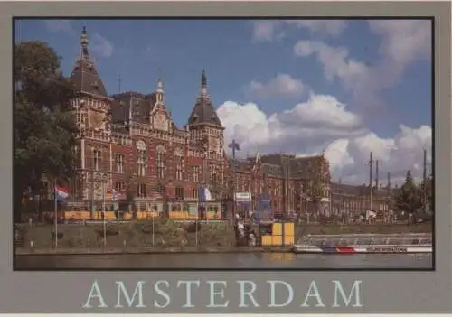 Niederlande - Niederlande - Amsterdam - Centraal Station - ca. 1985