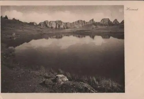 Schweiz - Schweiz - Seebenalp - See - ca. 1950