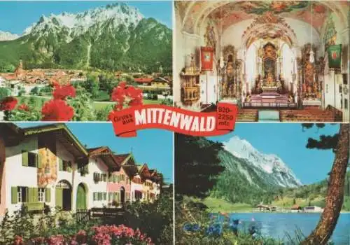 Gruss aus Mittenwald - ca. 1985