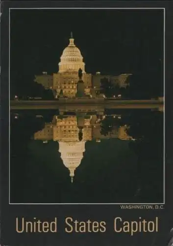 USA - USA - Washington D.C. - United States Capitol - 1989