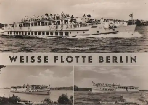 Berlin - Weiße Flotte, u.a. Heinrich Zille - 1969