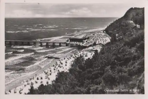 Binz - Ostseebad Sellin auf Rügen - ca. 1955