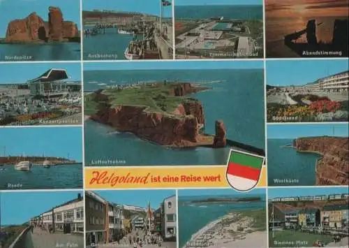 Helgoland - u.a. Südstrand - 1975