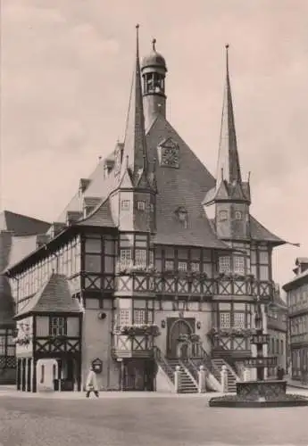 Wernigerode - Rathaus - ca. 1970