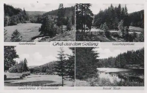 Uslar - Solling u.a. Tal bei Relliehausen - ca. 1955