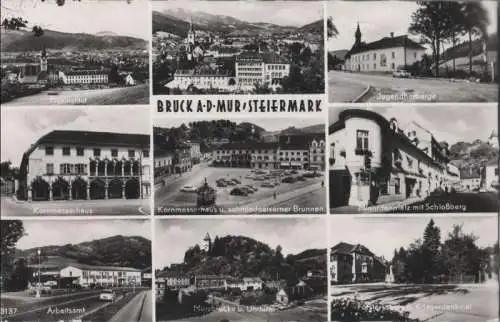 Österreich - Österreich - Bruck an der Mur - u.a. Arbeitsamt - ca. 1965