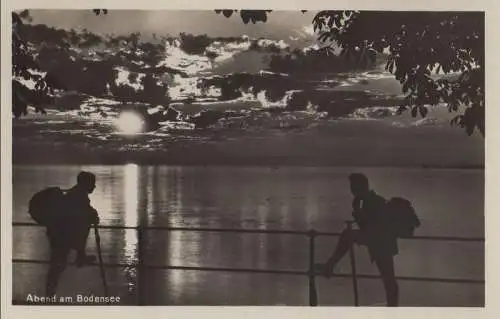 Bodensee - am Abend - ca. 1955