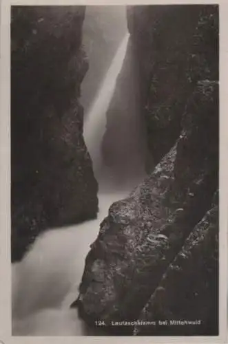 Mittenwald - Leutaschklamm - ca. 1955