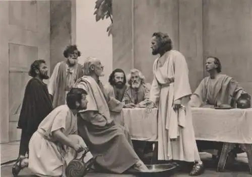 Oberammergau - Offizielle Fotokarte - ca. 1965