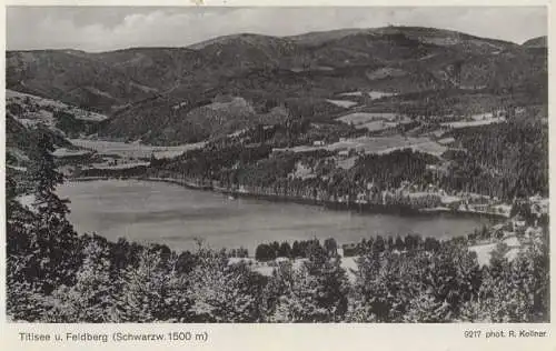 Titisee - mit Feldberg