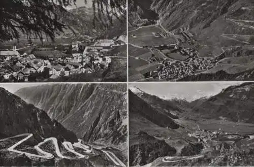 Schweiz - Schweiz - Andermatt - mit 4 Bildern - ca. 1950