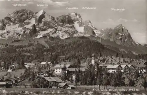 Krün - mit Zugspitze