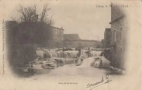 Frankreich - Cluny - Frankreich - Saut de la Servaise