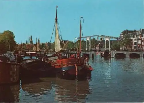 Niederlande - Niederlande - Amsterdam - Amstel met Magere Brug - ca. 1980