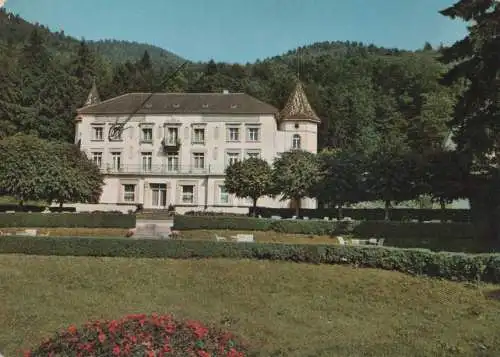 Badenweiler - Sanatorium Schloß Hausbaden - 1966