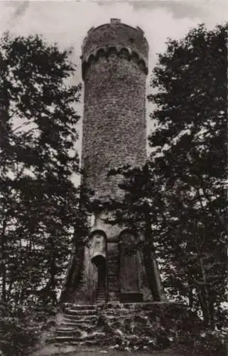 Waldkatzenbach (OT von Waldbrunn) - Aussichtsturm auf Katzenbuckel - ca. 1960