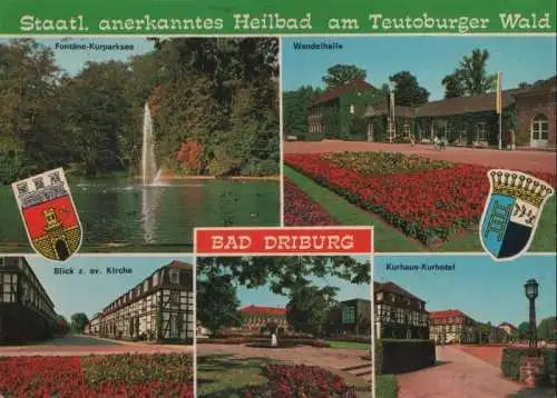 Bad Driburg - u.a. Wandelhalle - ca. 1980