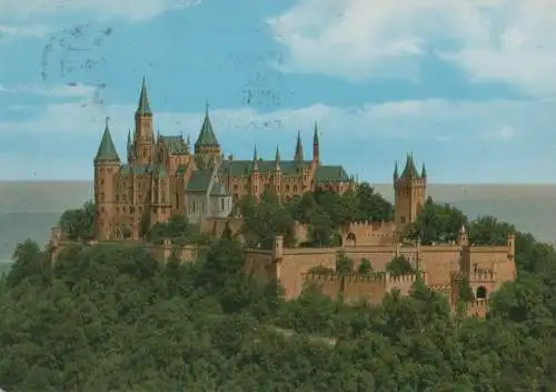 Burg Hohenzollern bei Bisingen - 1970