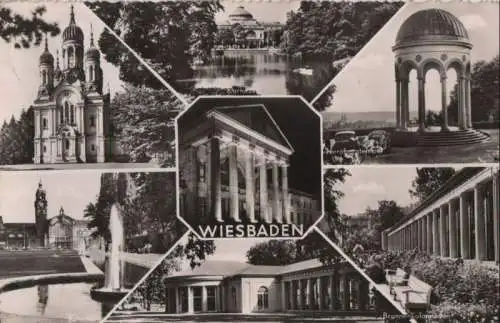 Wiesbaden - mit 7 Bildern - 1957