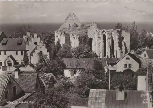 Schweden - Schweden - Visby - St. Nikolai Ruin - 1960