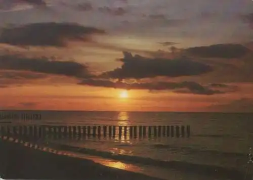 Ostsee - Sonne über dem Meer - 1987