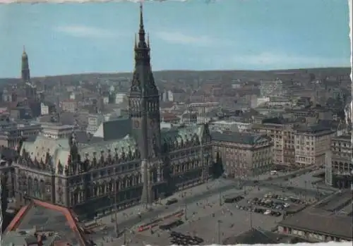 Hamburg - Rathaus - ca. 1975