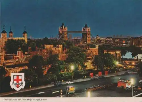 Großbritannien - Großbritannien - London - Tower of London and Tower Bridge - ca. 1980