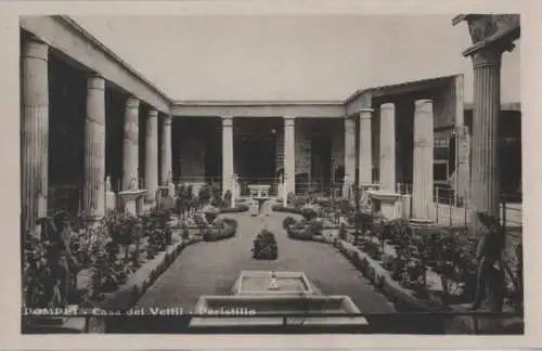 Italien - Italien - Pompei - Casa dei Vettii - Peristilio - ca. 1940