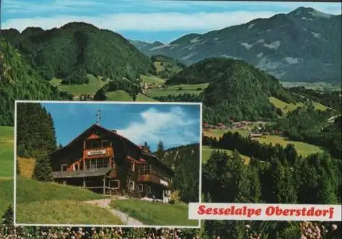 Oberstdorf-Tiefenbach - Alpengasthof Sesselalpe - ca. 1995