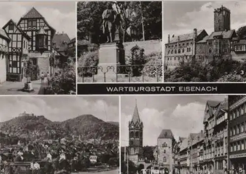 Eisenach - u.a. Platz der Deutsch-Sowjetischen-Freundschaft - ca. 1975