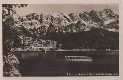 Eibsee - Hotel und Zugspitzgebiet - 1936