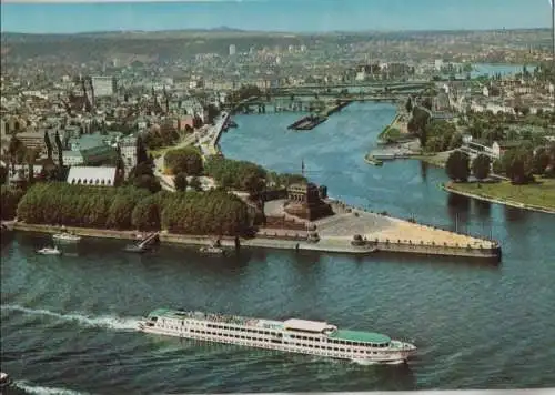 Koblenz - Deutsches Eck - ca. 1980