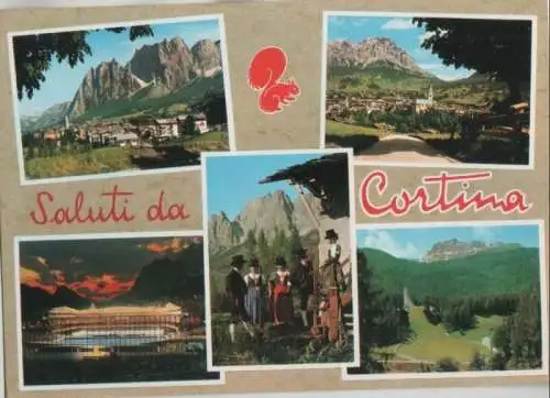 Italien - Italien - Cortina d’Ampezzo - mit 5 Bildern - ca. 1980