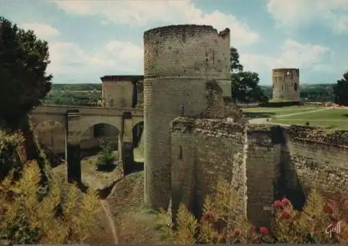 Frankreich - Frankreich - Chinon - Chateau - ca. 1985