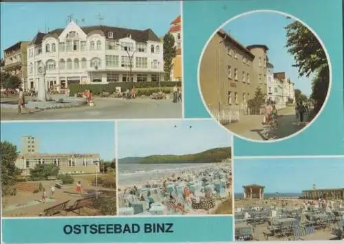 Binz - u.a. Urlauberrestaurant - 1987