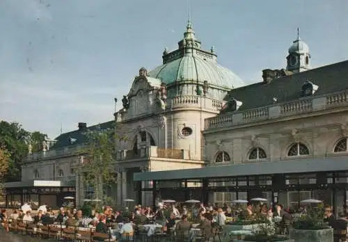 Bad Oeynhausen - Kurhaus mit Cafe-Terrasse - 1968