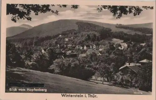 Winterstein (OT von Waltershausen) - Blick vom Hopfenberg - 1953