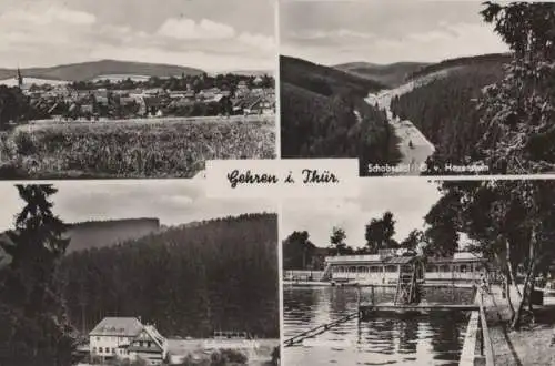 Gehren - u.a. Badeanstalt - 1967