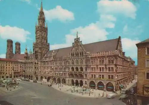 Frauenkirche u. Rathaus - München - 2004