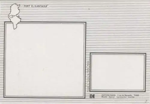 Tunesien - Port El-Kantaoui - Tunesien - Tor und Turm