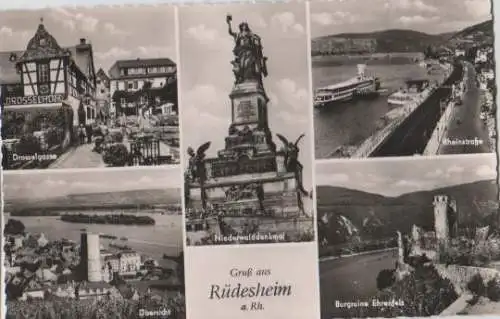 Gruß aus Rüdesheim - ca. 1955