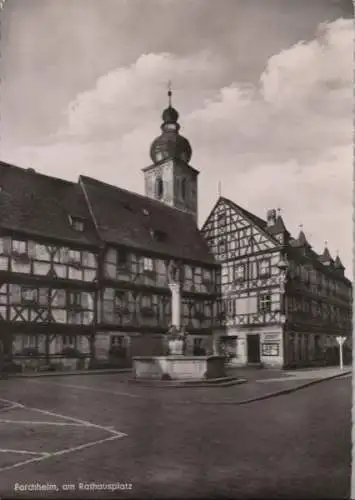 unbekannter Ort - am Rathausplatz - 1964