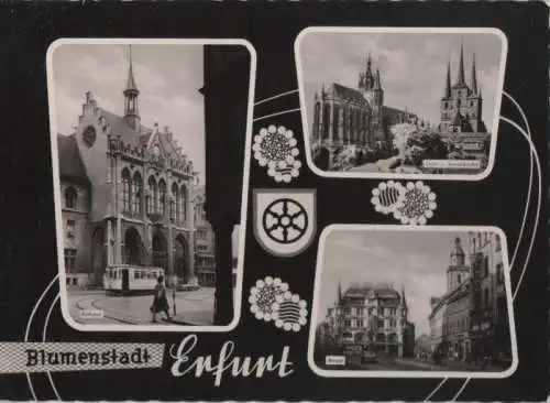 Erfurt - u.a. Anger - 1962