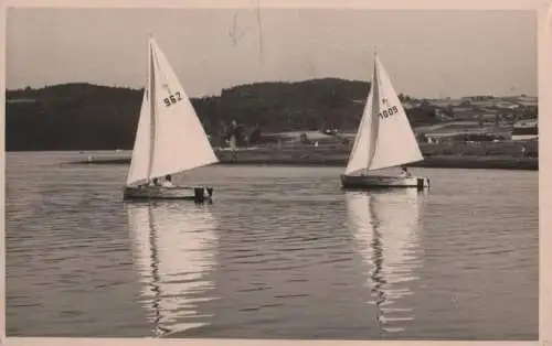 unbekannter Ort - Segelboote